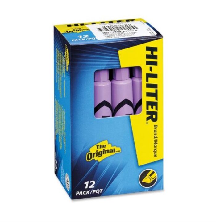 Avery HI-LITER Desk-Style Highlighters.